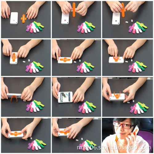 Removable Mobile Phone Silicone Holder